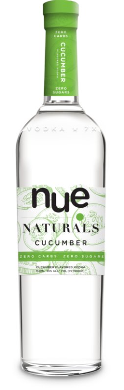 Bottle of nue naturals cucumber
